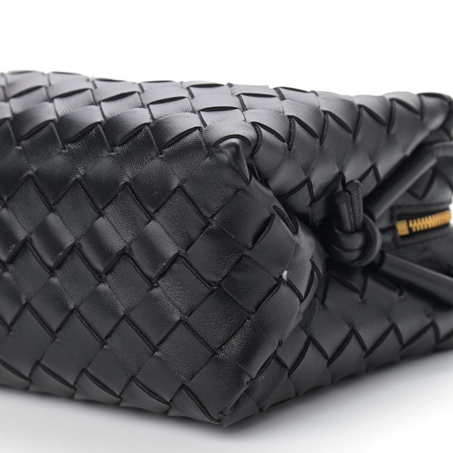 Bottega Veneta Nappa Intrecciato Small Loop Camera Bag Black 7 of 9