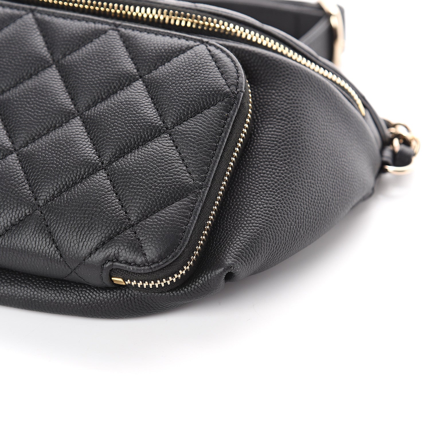 Chanel Caviar Quilted Business Affinity Waist Belt Bag Black 8 of 8