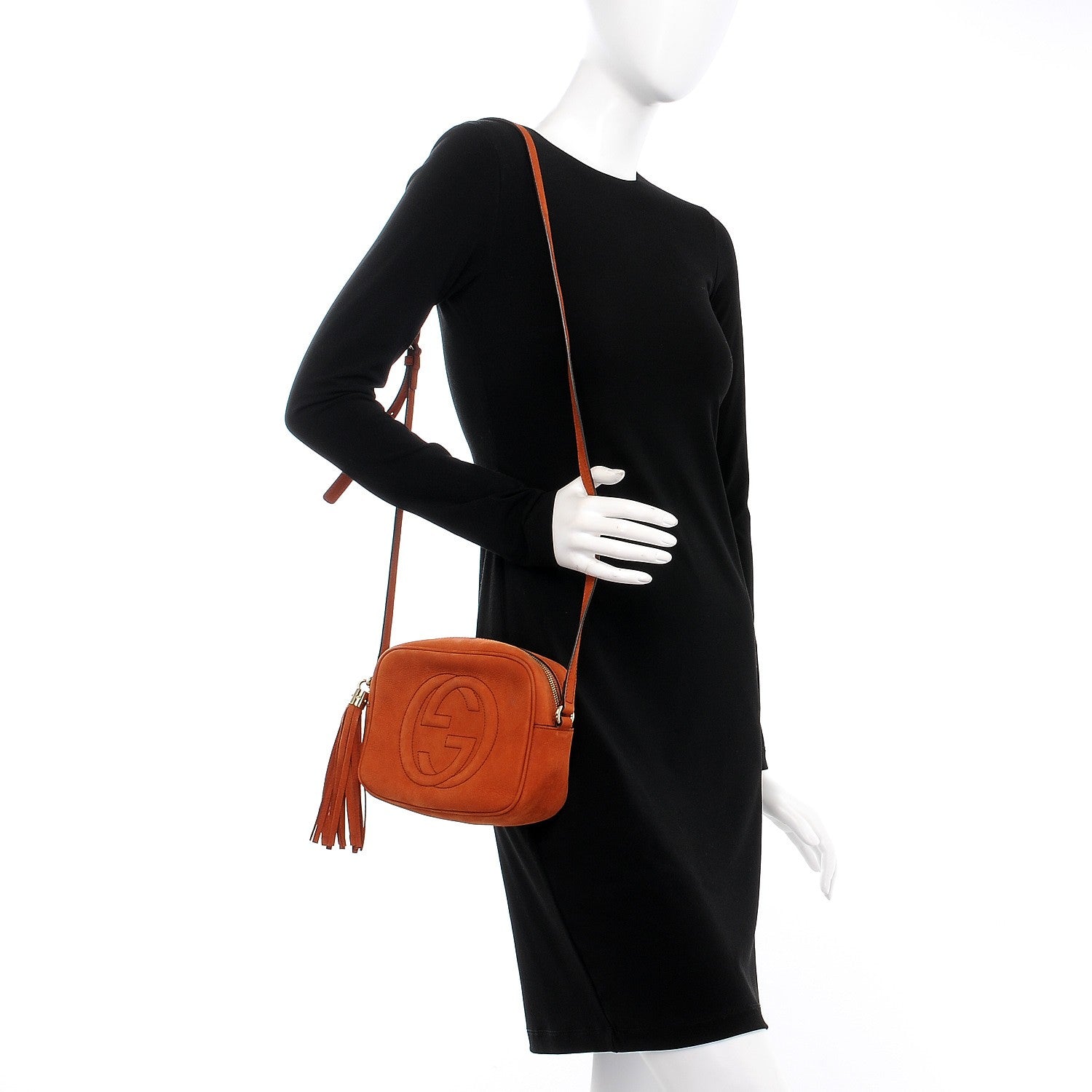 Gucci Vitello Range Small Soho Disco Bag Old Whisky 2 of 9