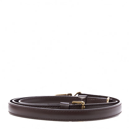 Louis Vuitton Calfskin 16mm Adjustable Shoulder Strap Brown 3 of 4