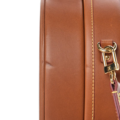 Louis Vuitton Calfskin Catogram Petite Boite Chapeau Tan 10 of 11