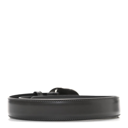 Gucci Smooth Calfskin Interlocking G Belt 95 38 Grey 2 of 6