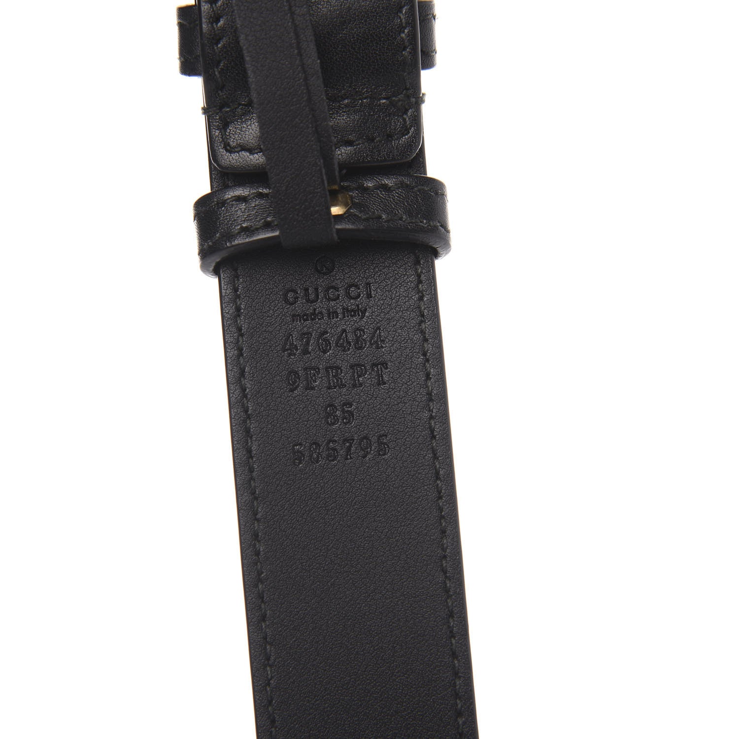 Gucci Velvet Matelasse Marquise Crystals GG Marmont Belt Bag 85 34 Black 8 of 11