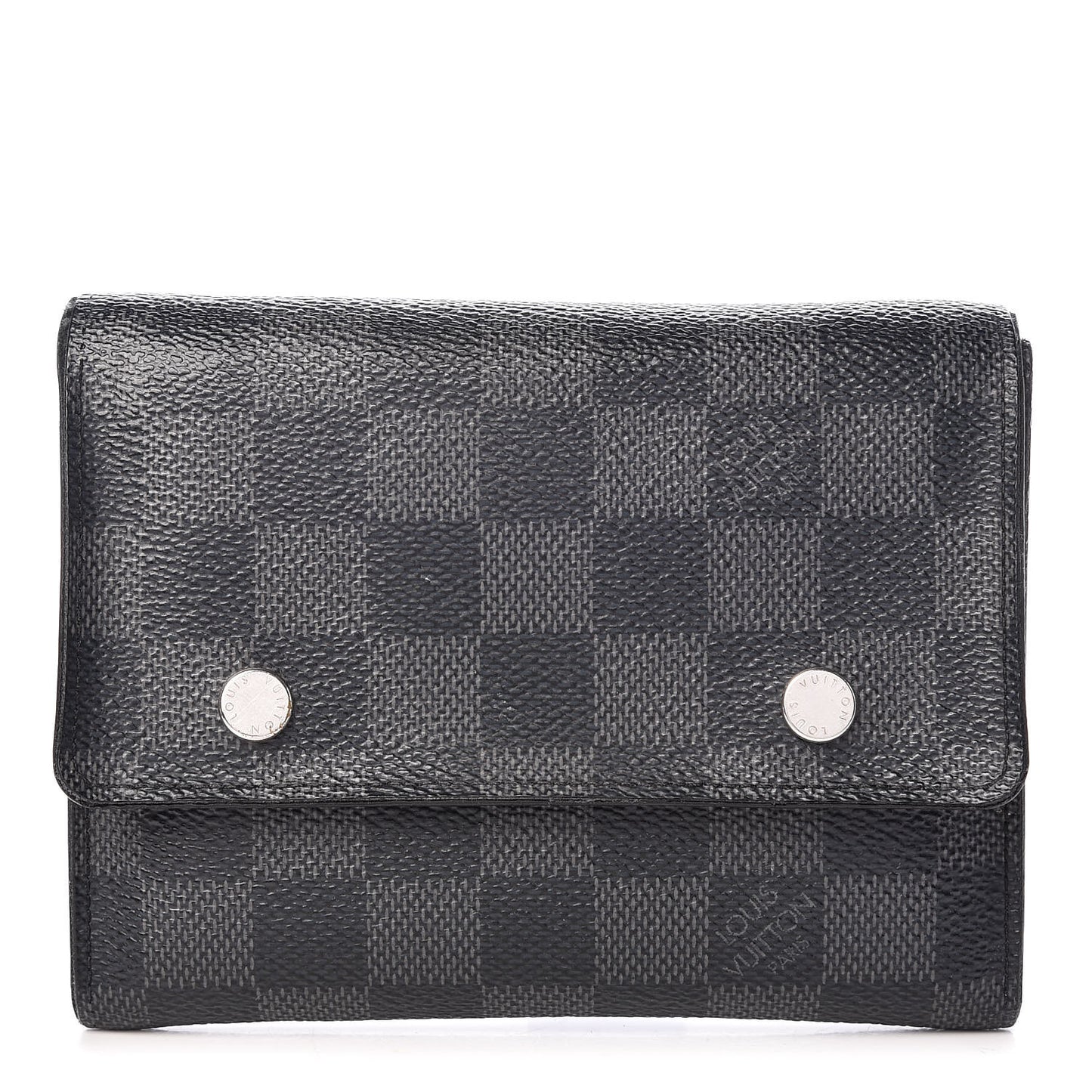 Damier Graphite Portefeuille Compact Modulable Wallet