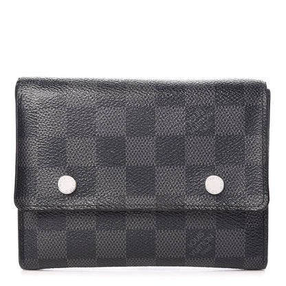 Louis Vuitton Damier Graphite Portefeuille Compact Modulable Wallet 1 of 15
