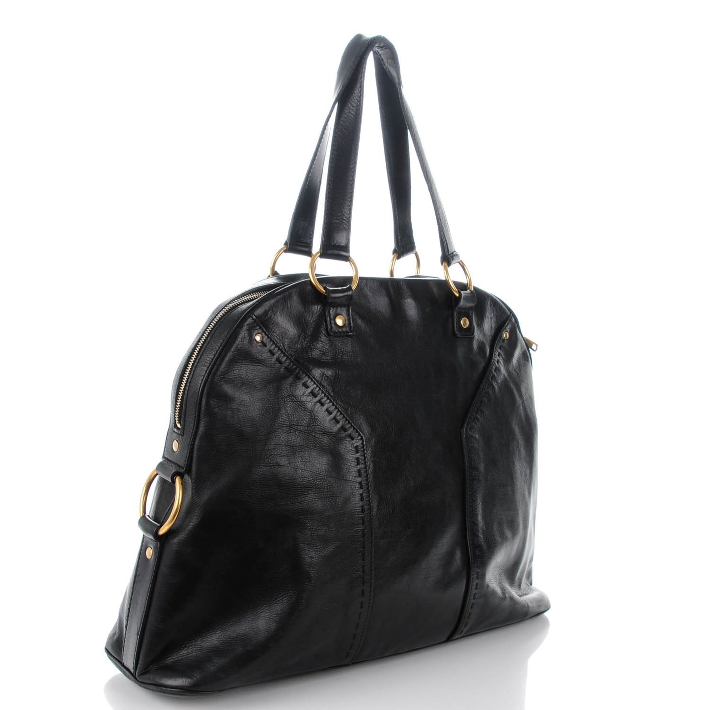 Calfskin Oversized Muse Black