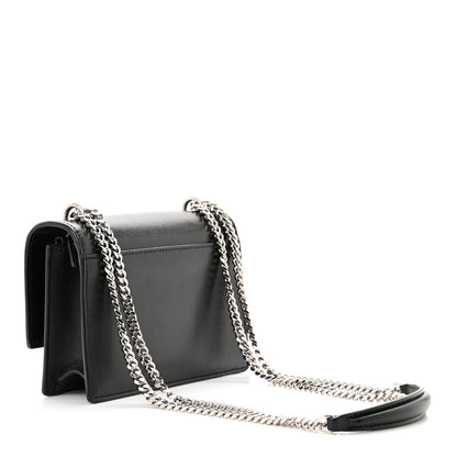 Saint Laurent Calfskin Monogram Sunset Chain Wallet Black 3 of 12