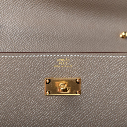 Hermes Epsom Kelly Wallet To Go Etoupe 6 of 11