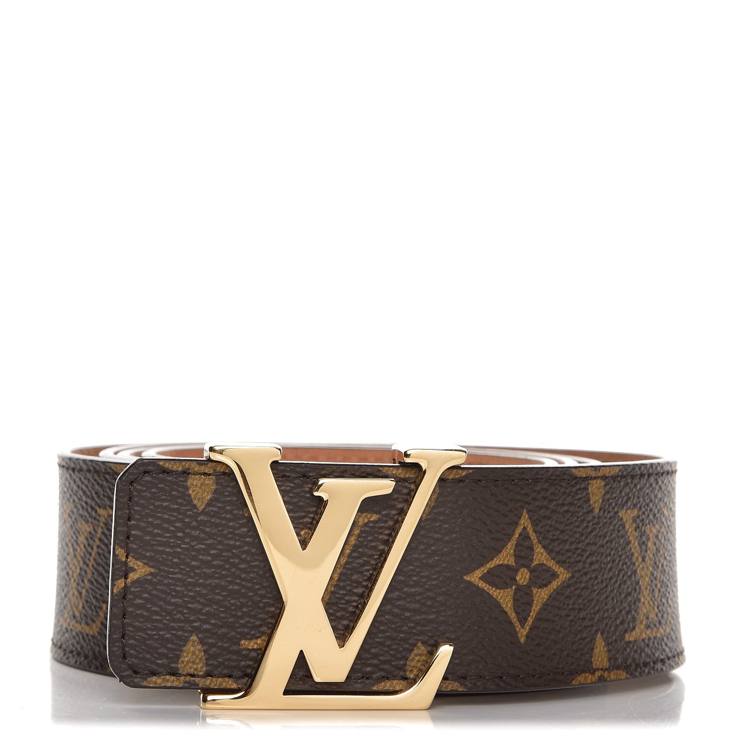 Louis Vuitton Monogram 40mm LV Initiales Belt 110 44 1 of 6