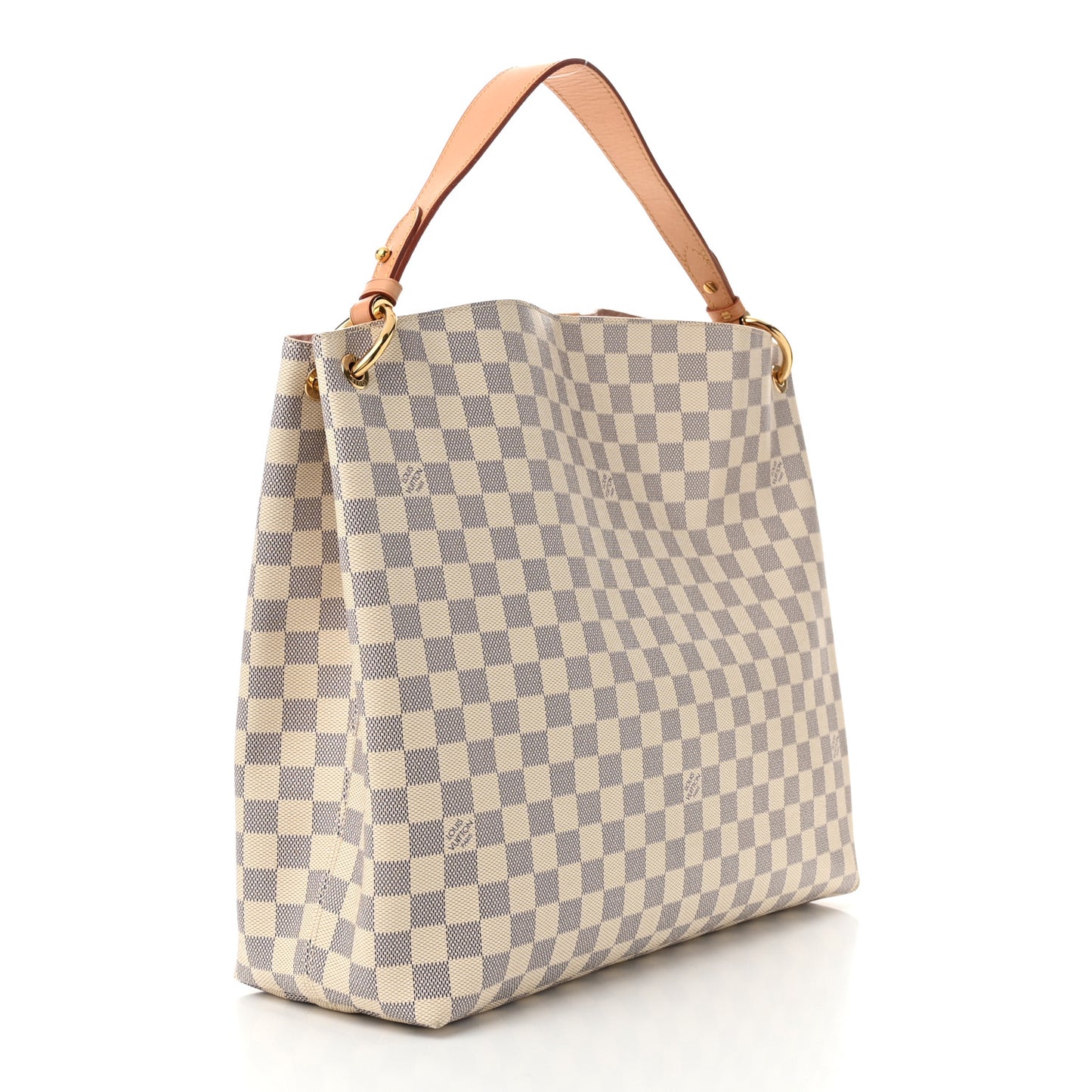 Damier Azur Graceful MM Rose Ballerine