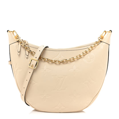 Louis Vuitton Empreinte Monogram Giant Loop Hobo Cream 1 of 13