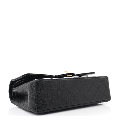 Chanel Caviar Quilted Medium Double Flap Black 4 of 10