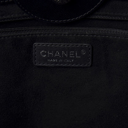 Chanel Caviar Medium Studded Deauville Tote Black 8 of 10