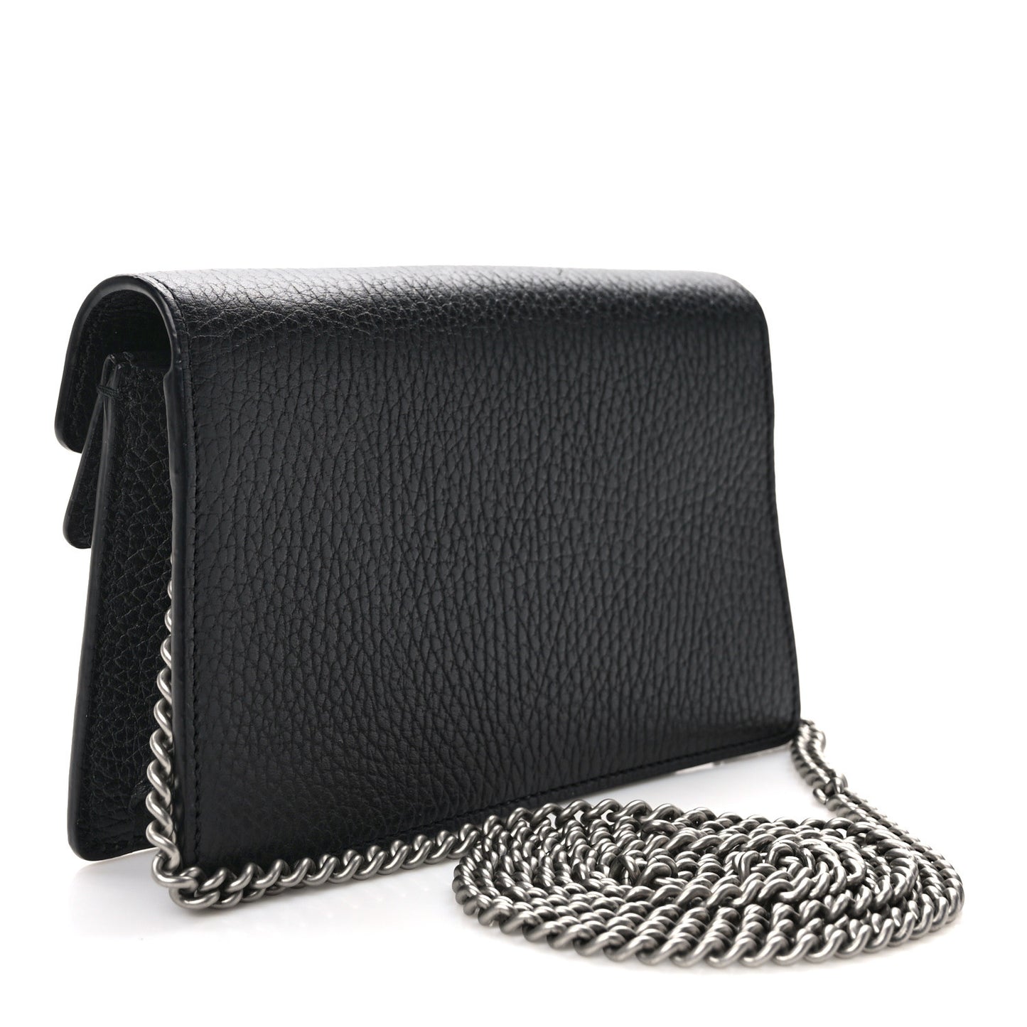 Calfskin Super Mini Dionysus Shoulder Bag Black