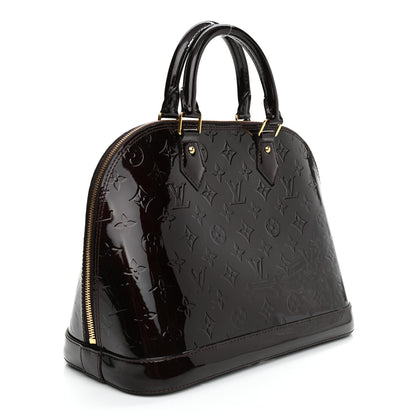 Louis Vuitton Vernis Alma PM Amarante 3 of 9