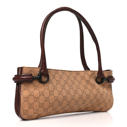 Gucci Monogram Shoulder Bag Brown 3 of 14