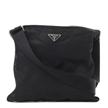 Prada Tessuto Nylon Messenger Bag Black 1 of 13