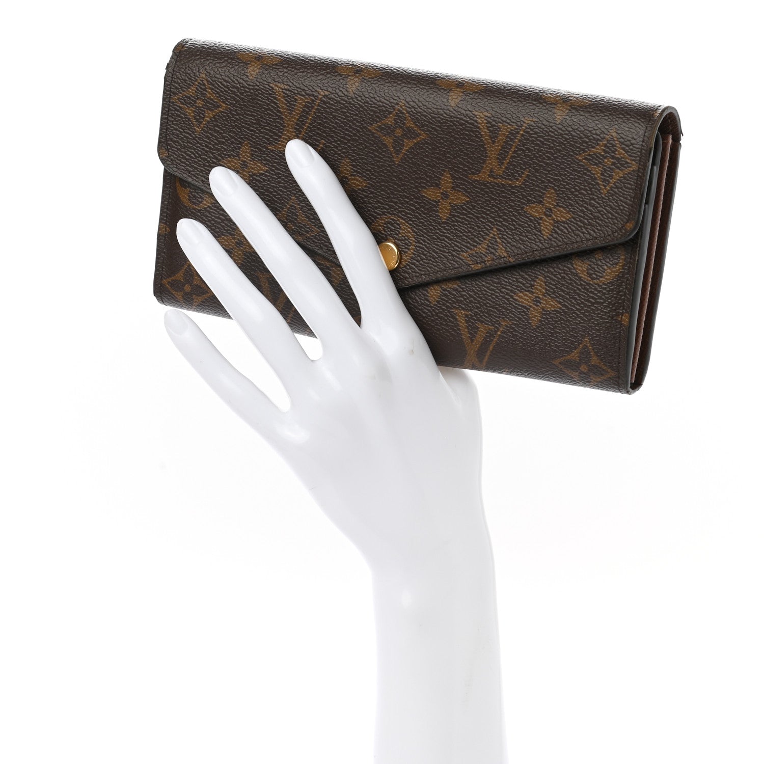 Louis Vuitton Monogram Sarah Wallet NM 2 of 11