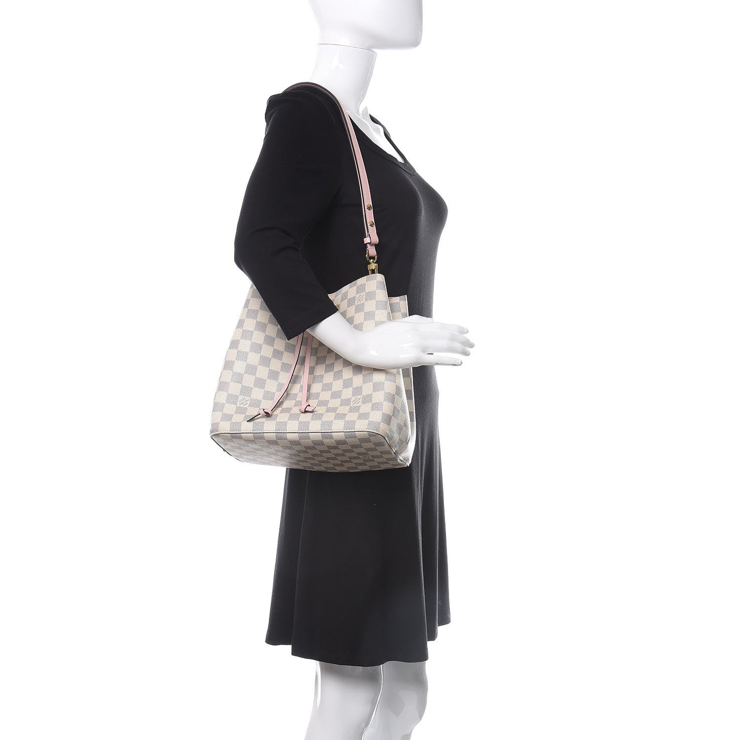 Damier Azur Neonoe MM Eau De Rose