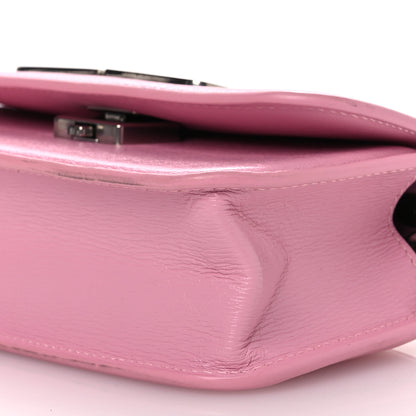 Balenciaga Calfskin Stripe Embossed Gossip Chain Bag XS Candy Pink 11 of 14