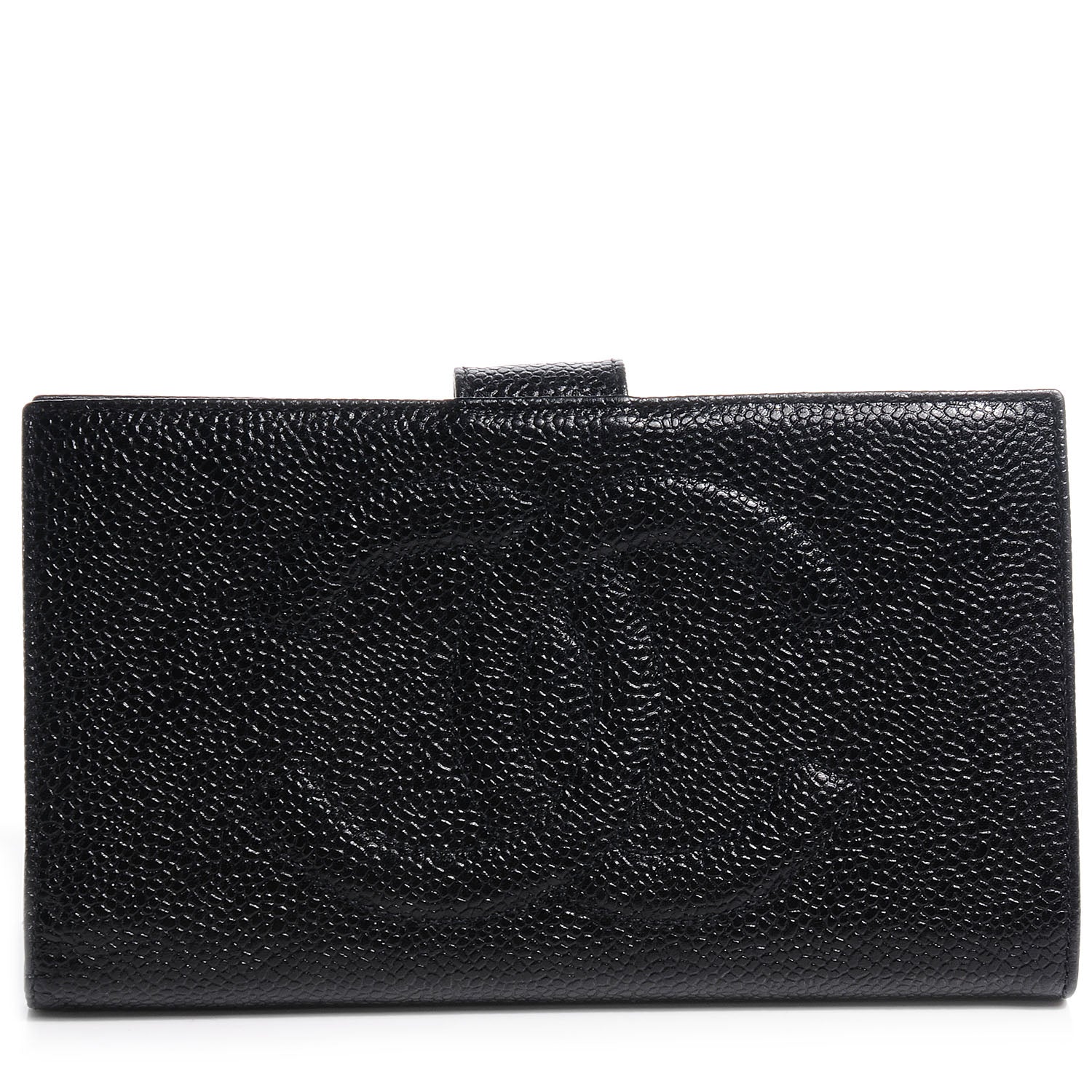 Chanel Caviar CC Wallet Black 1 of 9