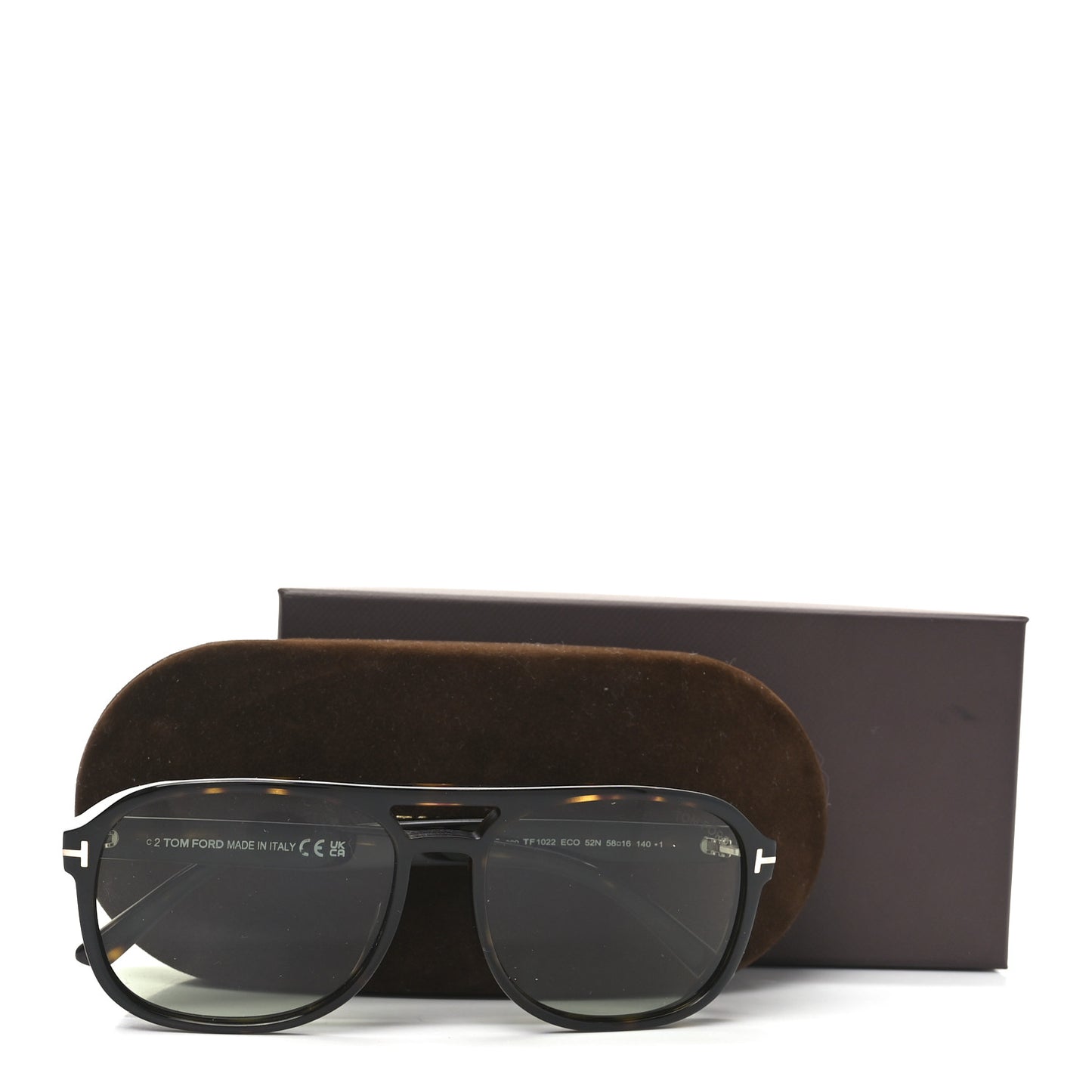 Acetate Rosco Square Sunglasses TF1022 Tortoise