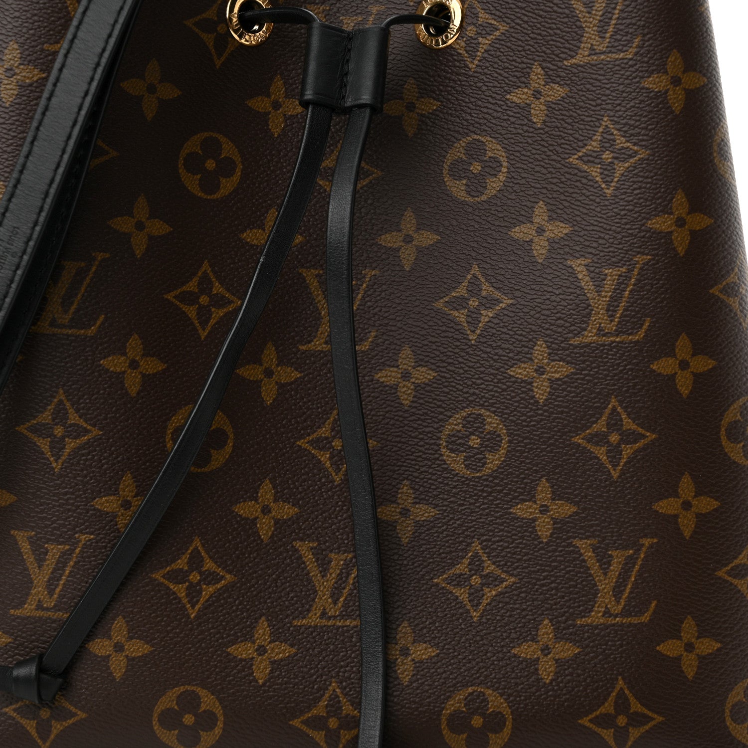 Louis Vuitton Monogram Neonoe MM Black 7 of 9