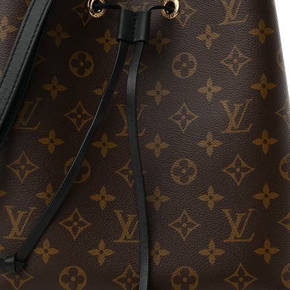 Louis Vuitton Monogram Neonoe MM Black 7 of 9