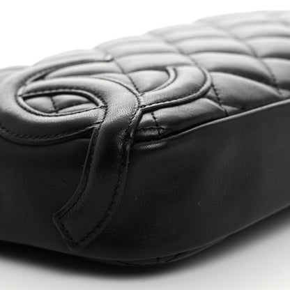 Chanel Calfskin Quilted Cambon Pochette Black 9 of 10