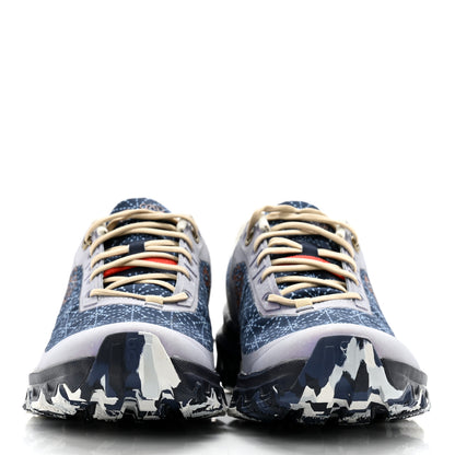 Loewe X ON Canvas Mesh Star Print Cloudventure Sneakers 37 Space Blue 2 of 8