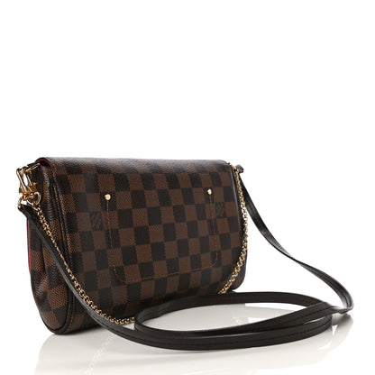 Louis Vuitton Damier Ebene Favorite MM 3 of 17