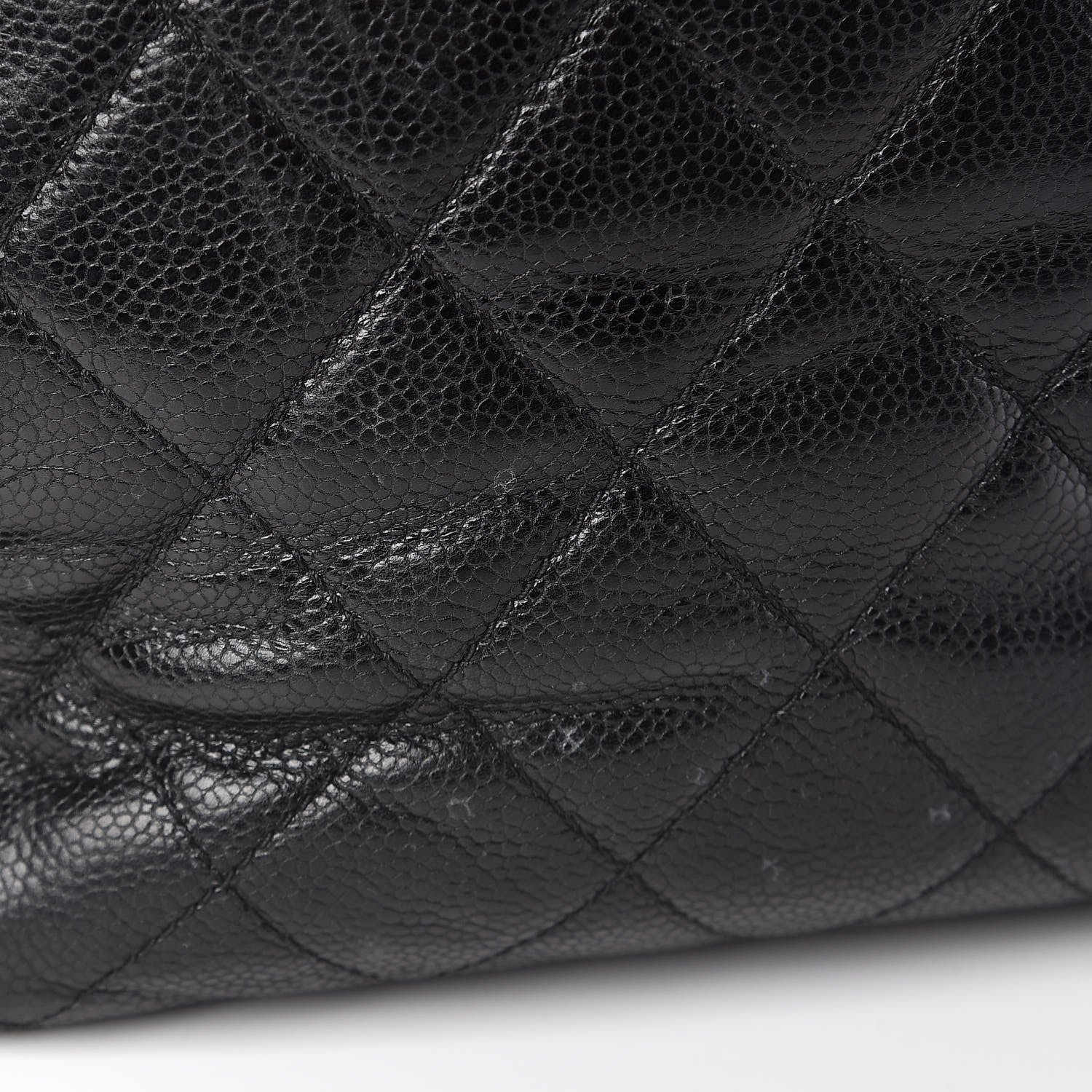 Chanel Caviar Quilted Flap Shoulder Bag Black 12 of 14
