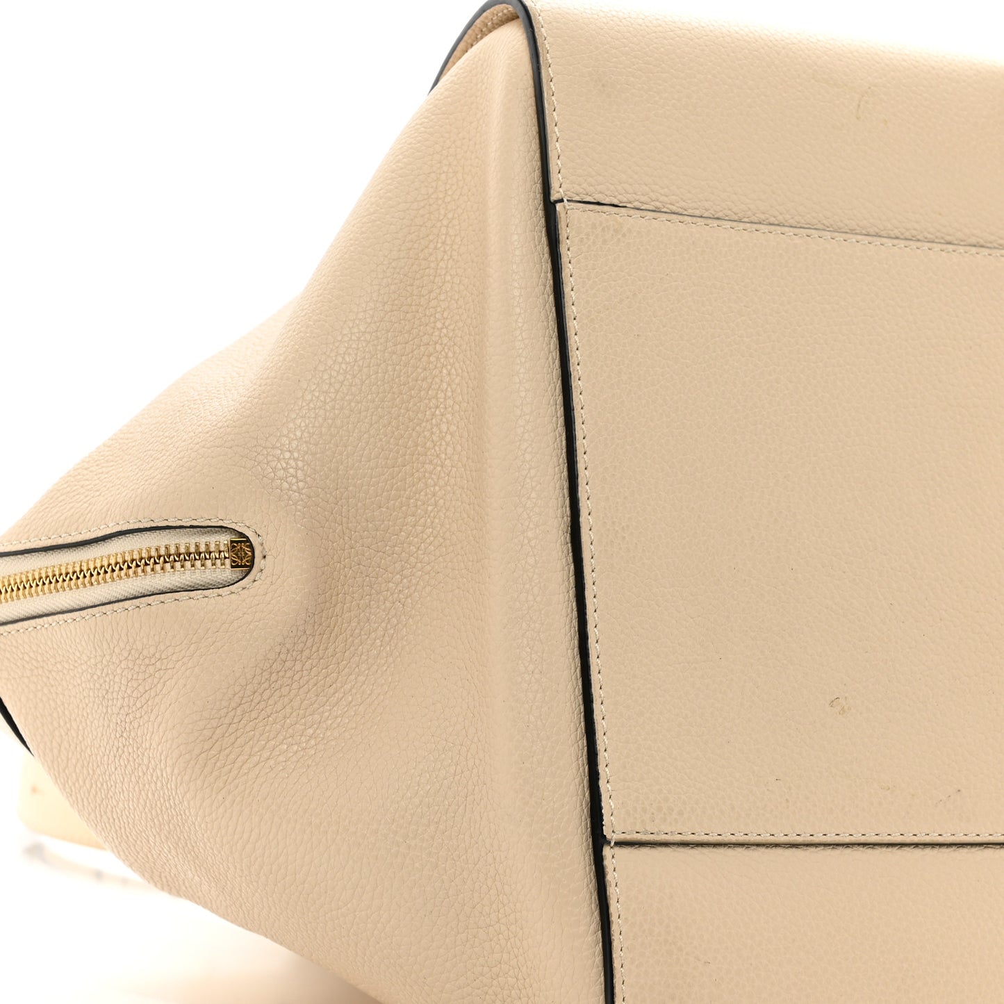 Grained Calfskin Small Hammock Shoulder Bag Sand