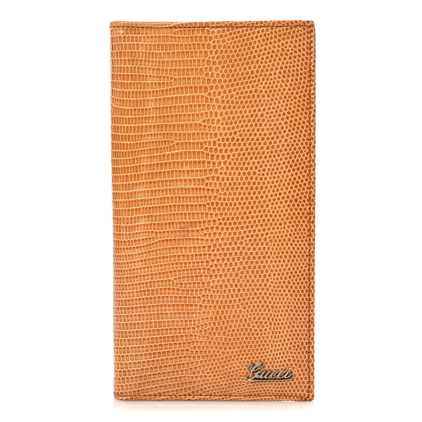 Lizard Long Wallet Brown