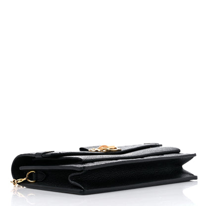 Louis Vuitton Empreinte Vavin Chain Wallet Black 4 of 10