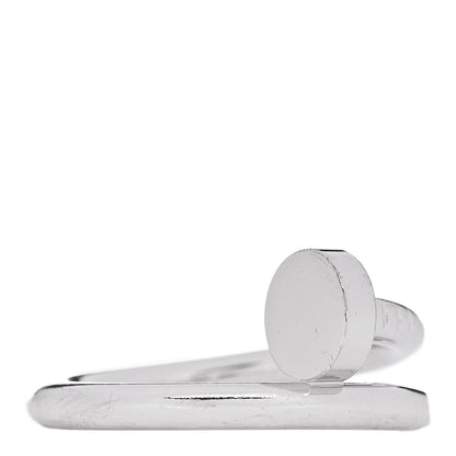 Cartier 18K White Gold Juste Un Clou Ring 54 7 4 of 6