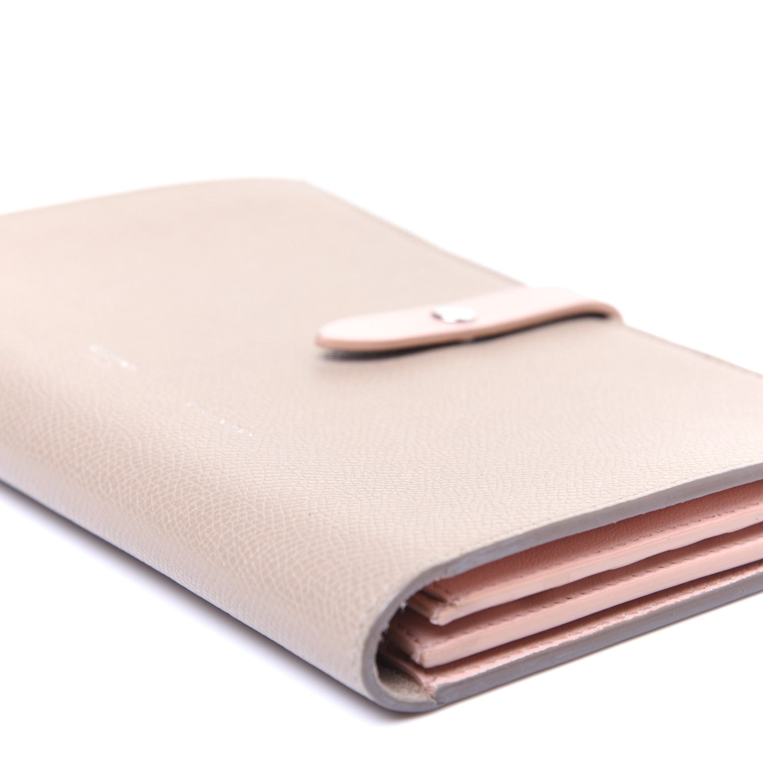 Celine Calfskin Large Multifunction Strap Wallet Light Taupe 6 of 9