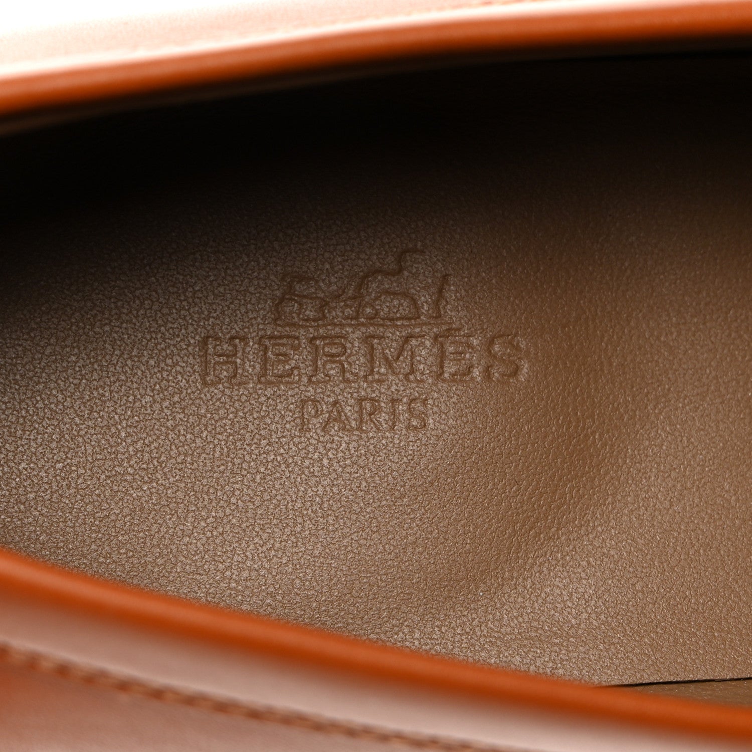 Hermes Calfskin Womens Destin Loafer 36 Naturel 6 of 9
