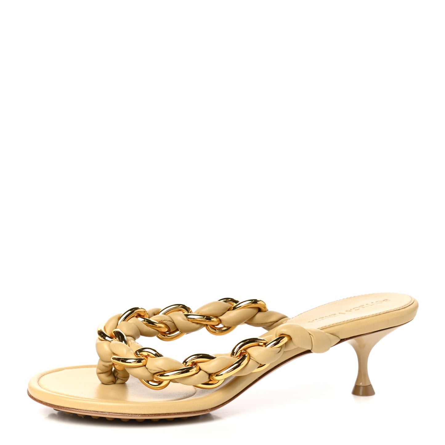 Nappa Dot Sandals 38 Cane Sugar