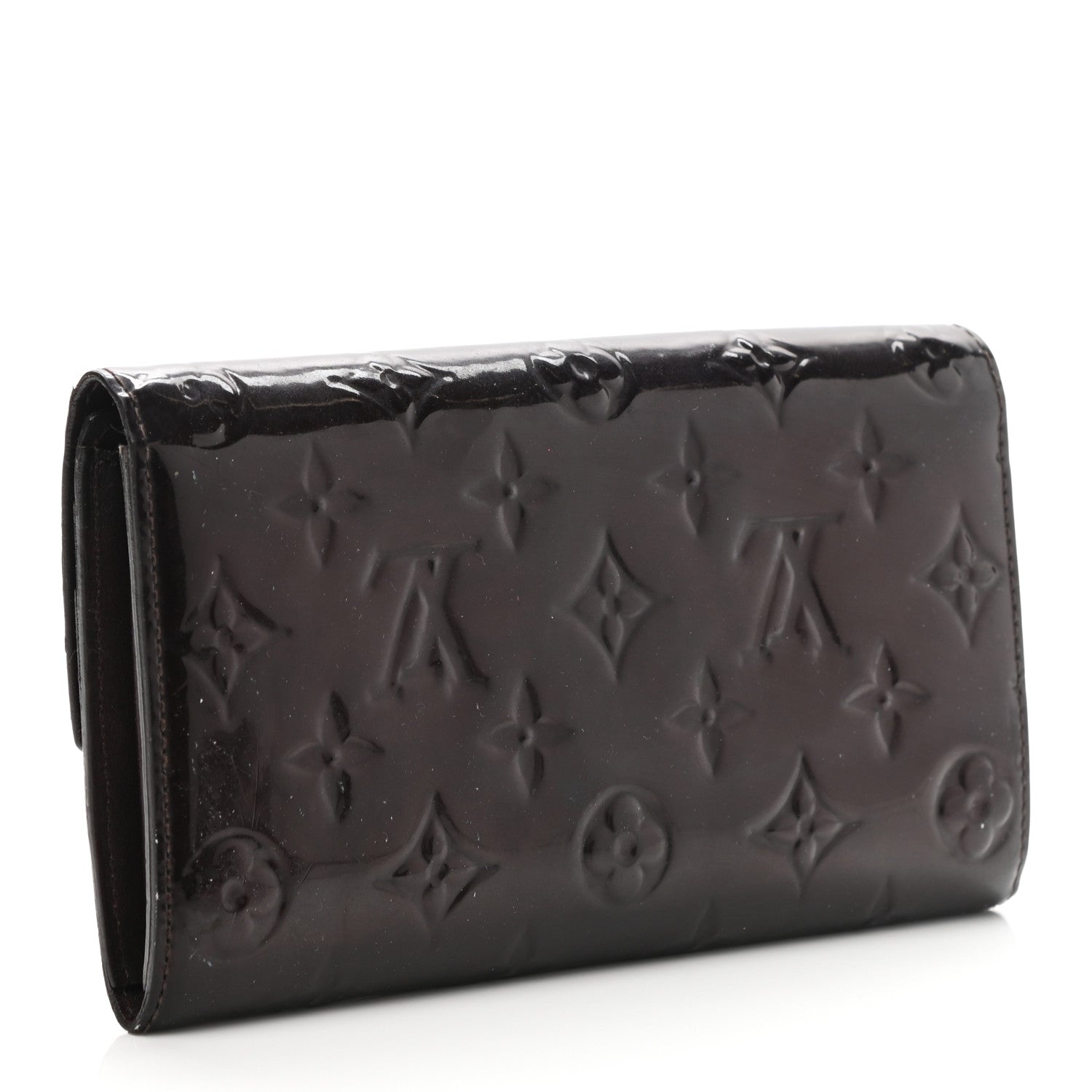 Louis Vuitton Vernis Sarah Wallet Amarante 3 of 10