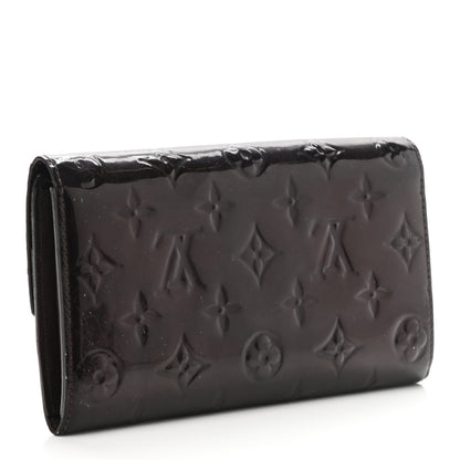 Louis Vuitton Vernis Sarah Wallet Amarante 3 of 10