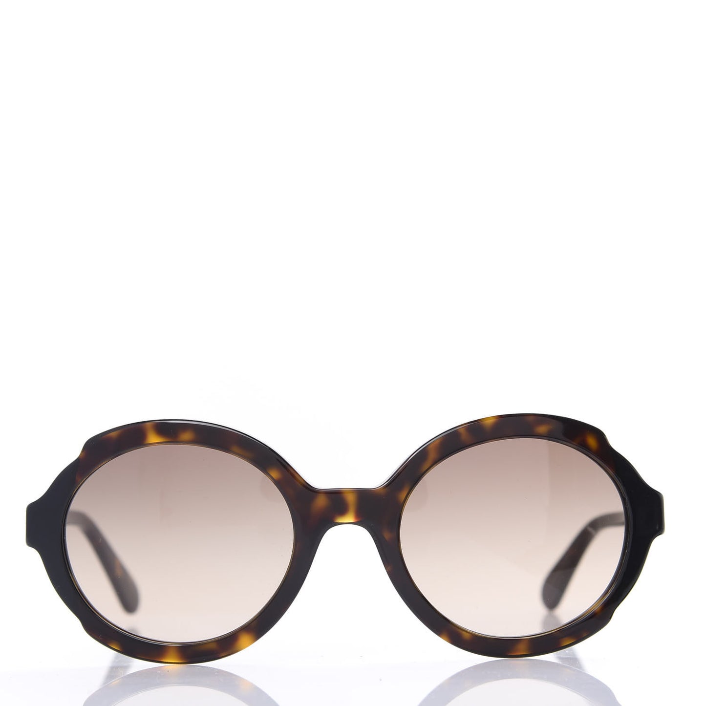 Acetate Round Sunglasses SPR17U Tortoise