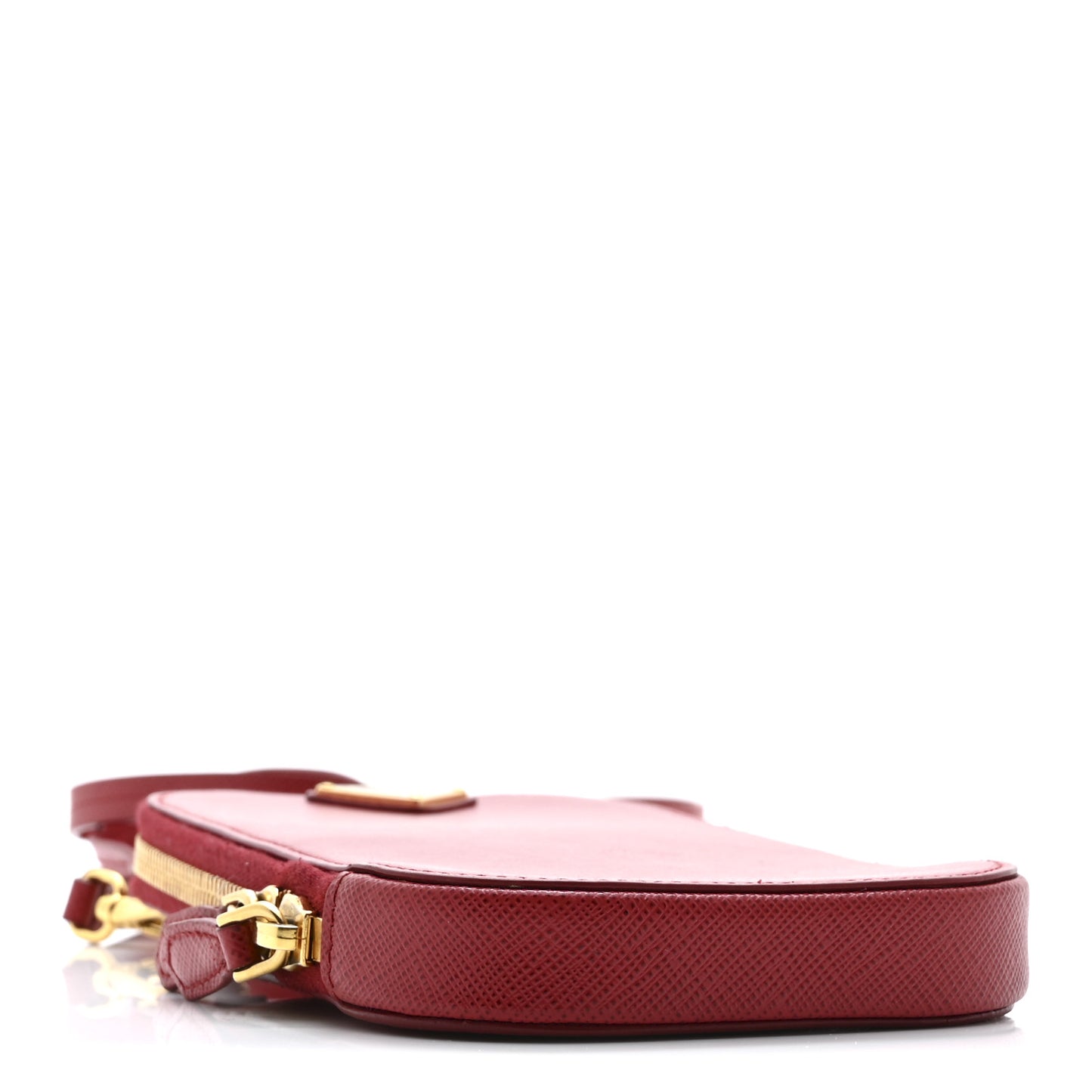 Saffiano Mini Crossbody Bag Red