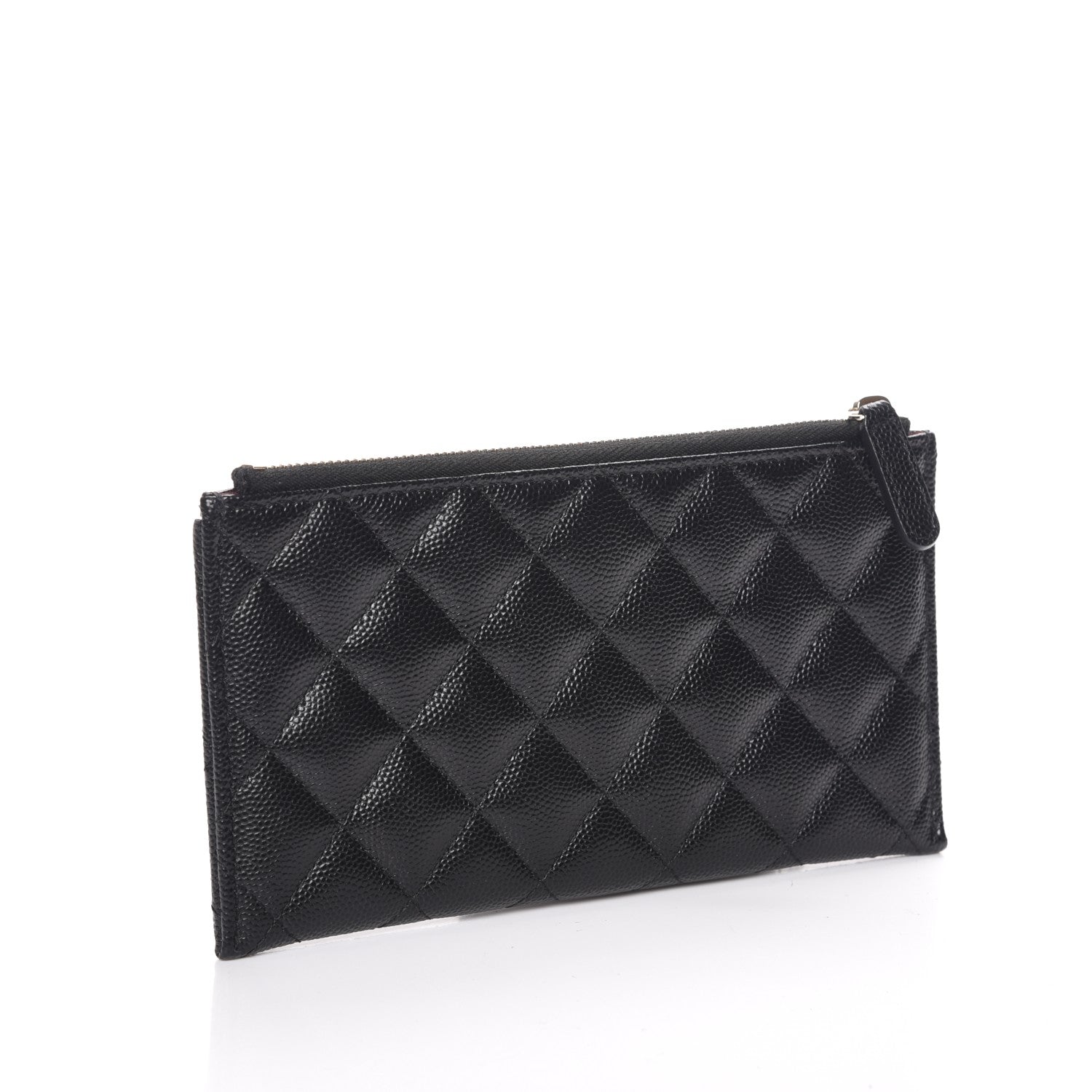 Chanel Caviar Quilted Classic Zip Pouch Black 3 of 8