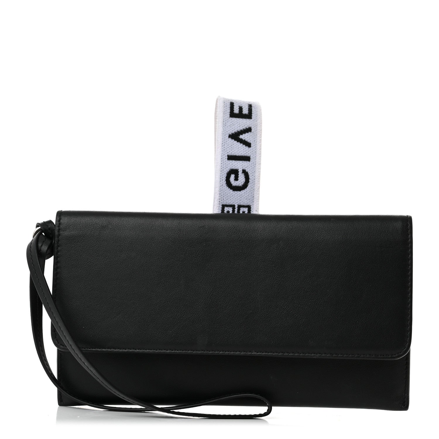 Givenchy Calfskin 4G Flap Pouch Black 1 of 11