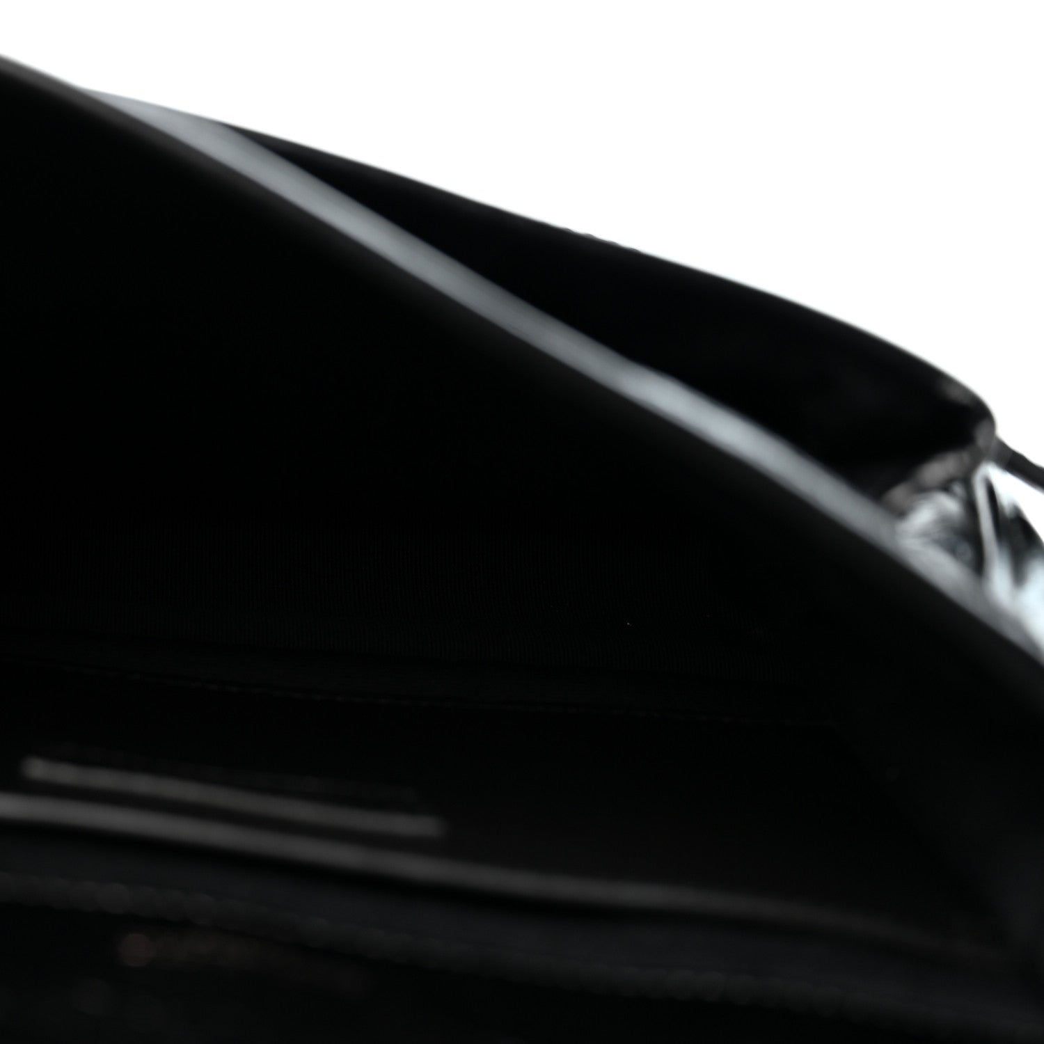 Saint Laurent Crinkled Calfskin Matelasse Monogram Baby Niki Chain Satchel Black 5 of 11