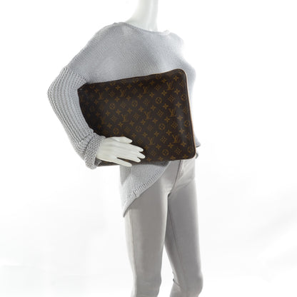 Louis Vuitton Monogram Poche Documents Portfolio Case 39 2 of 7