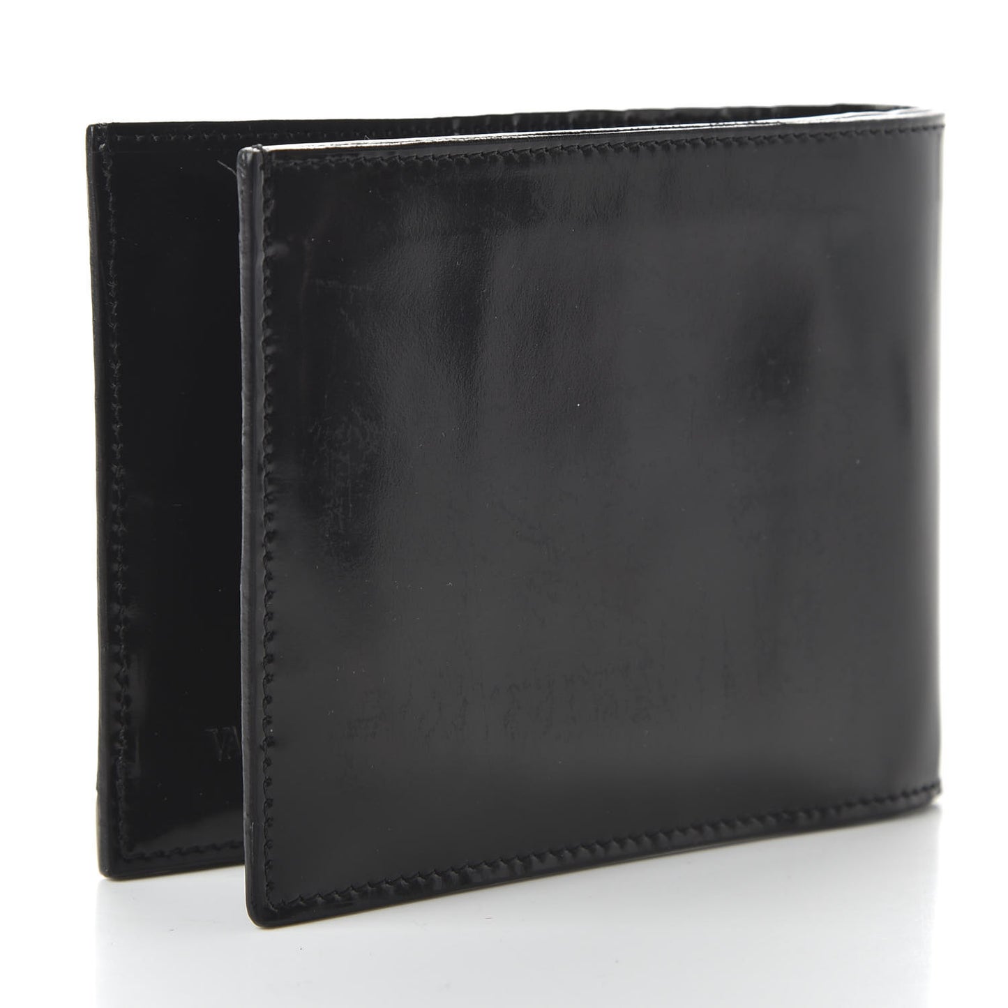 Smooth Calfskin Bi-Fold Wallet Black