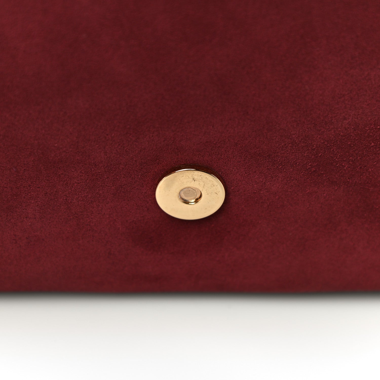 Gucci Suede Medium Arli Flap Shoulder Bag Vintage Bordeaux 14 of 30