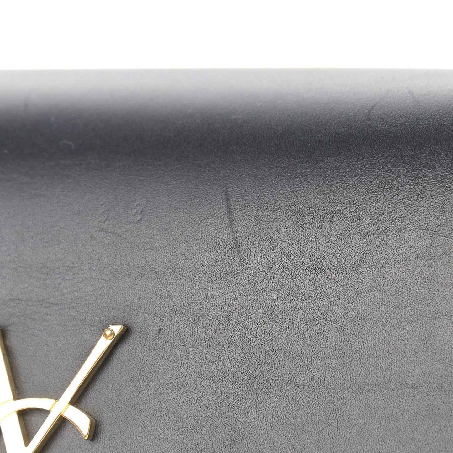 Smooth Calfskin Medium Classic Monogram Kate Tassel Satchel Black